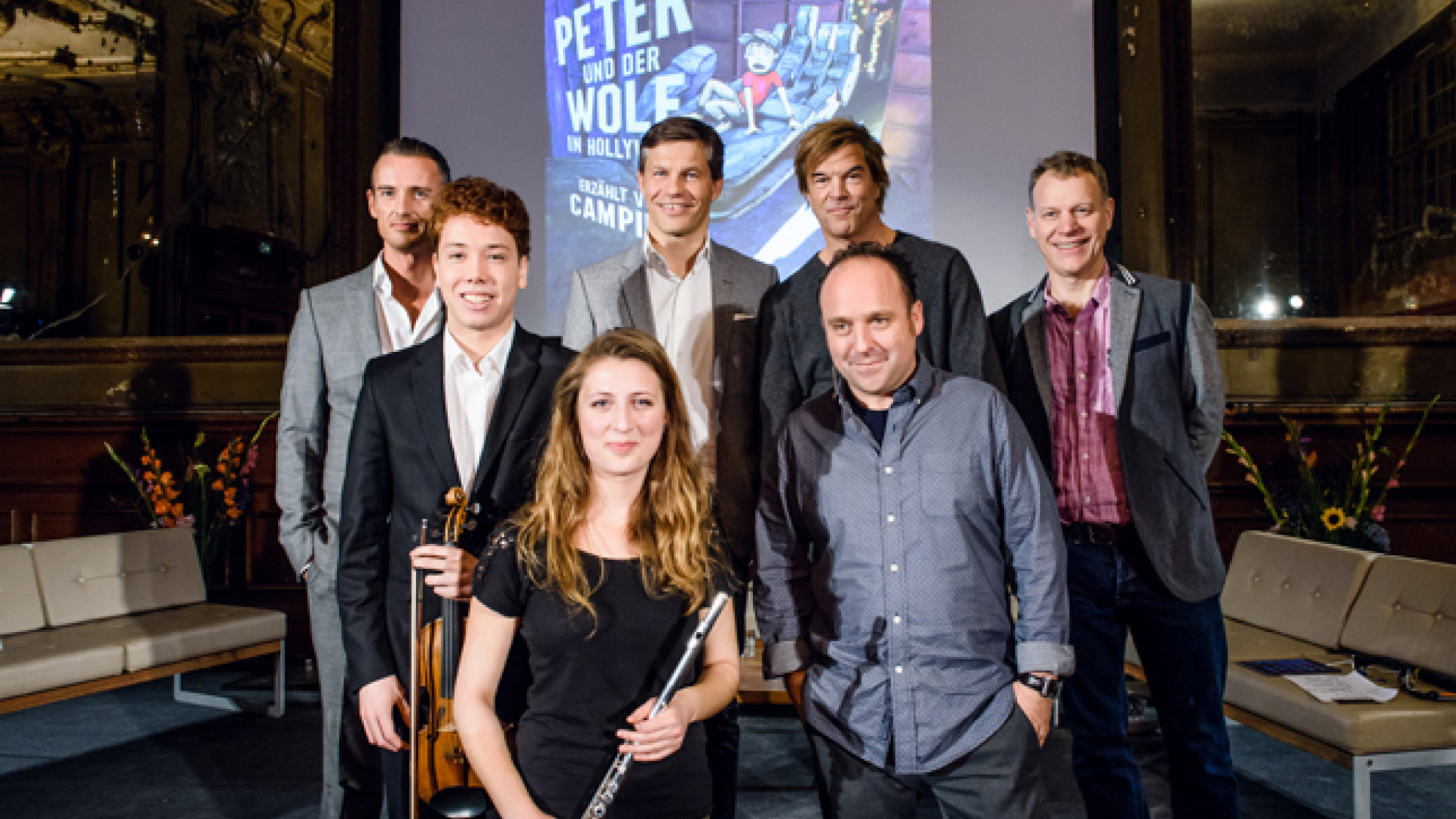 Pressekonferenz zur Veröffentlichung von "Peter und der Wolf in Hollywood" mit Campino