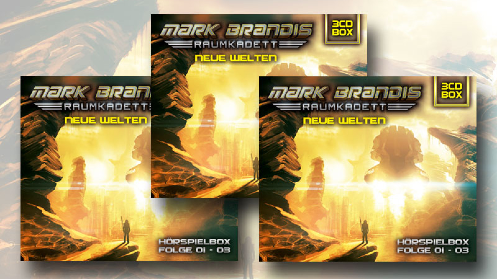Mark Brandis – Raumkadett: Gewinnt die 3-CD Hörspielbox "Neue Welten"