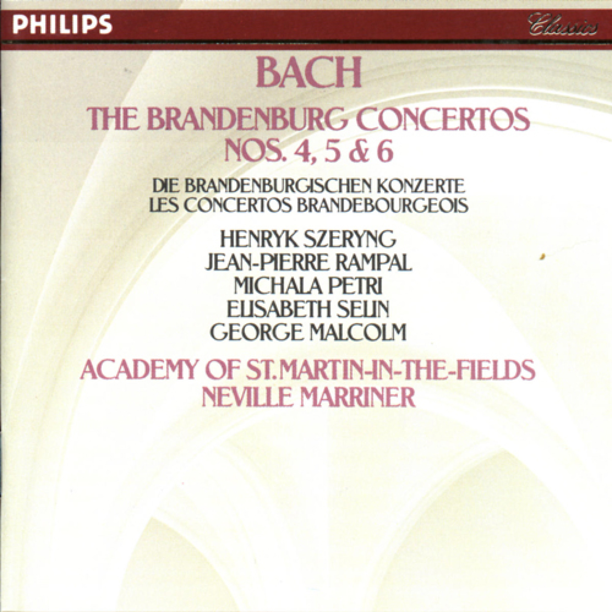 Johann Sebastian Bach: Brandenburg Concertos Nos.4, 5 & 6