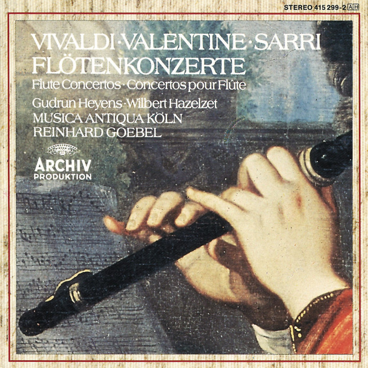 Vivaldi / Valentine / Sarri: Flute Concertos
