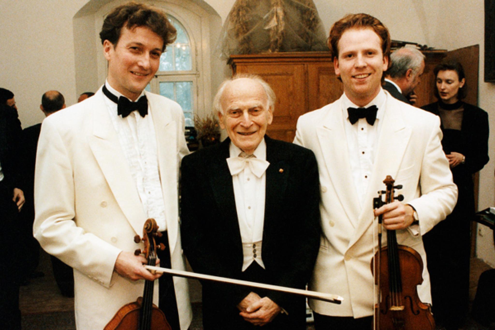 Philip Dukes (Viola), Yehudi Menuhin, Daniel Hope