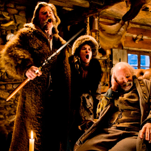 Kurt Russell, Jennifer Jason Leigh, Bruce Dern