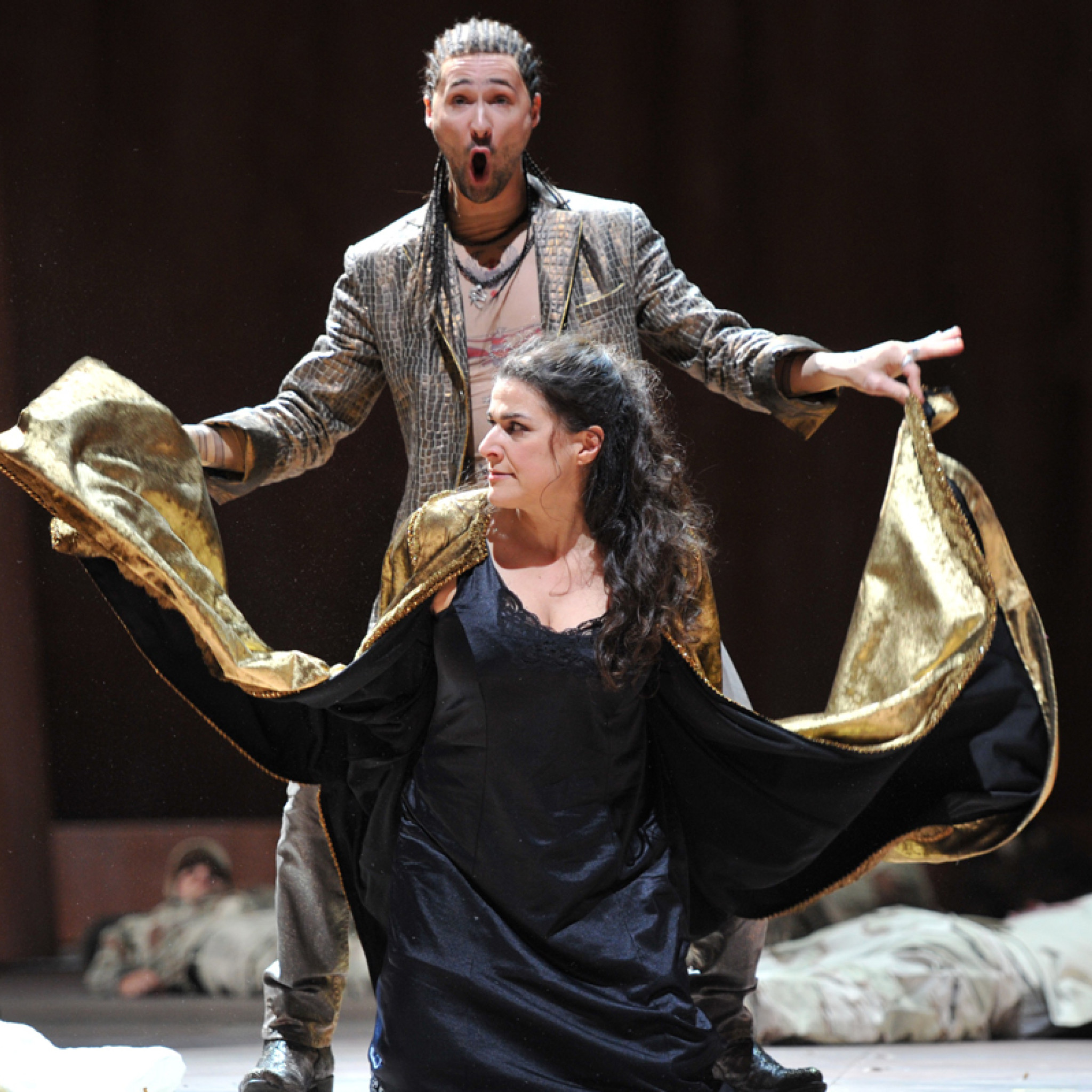 Cecilia Bartoli (Kleopatra), Christophe Dumaux (Tolomeo)