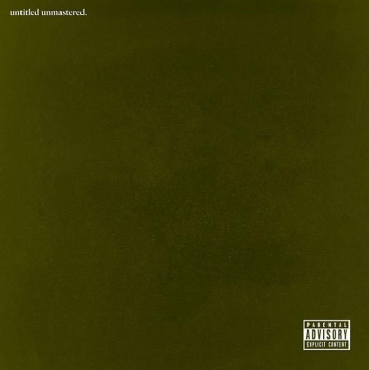 Kendrick Lamar untitled unmastered Albumcover