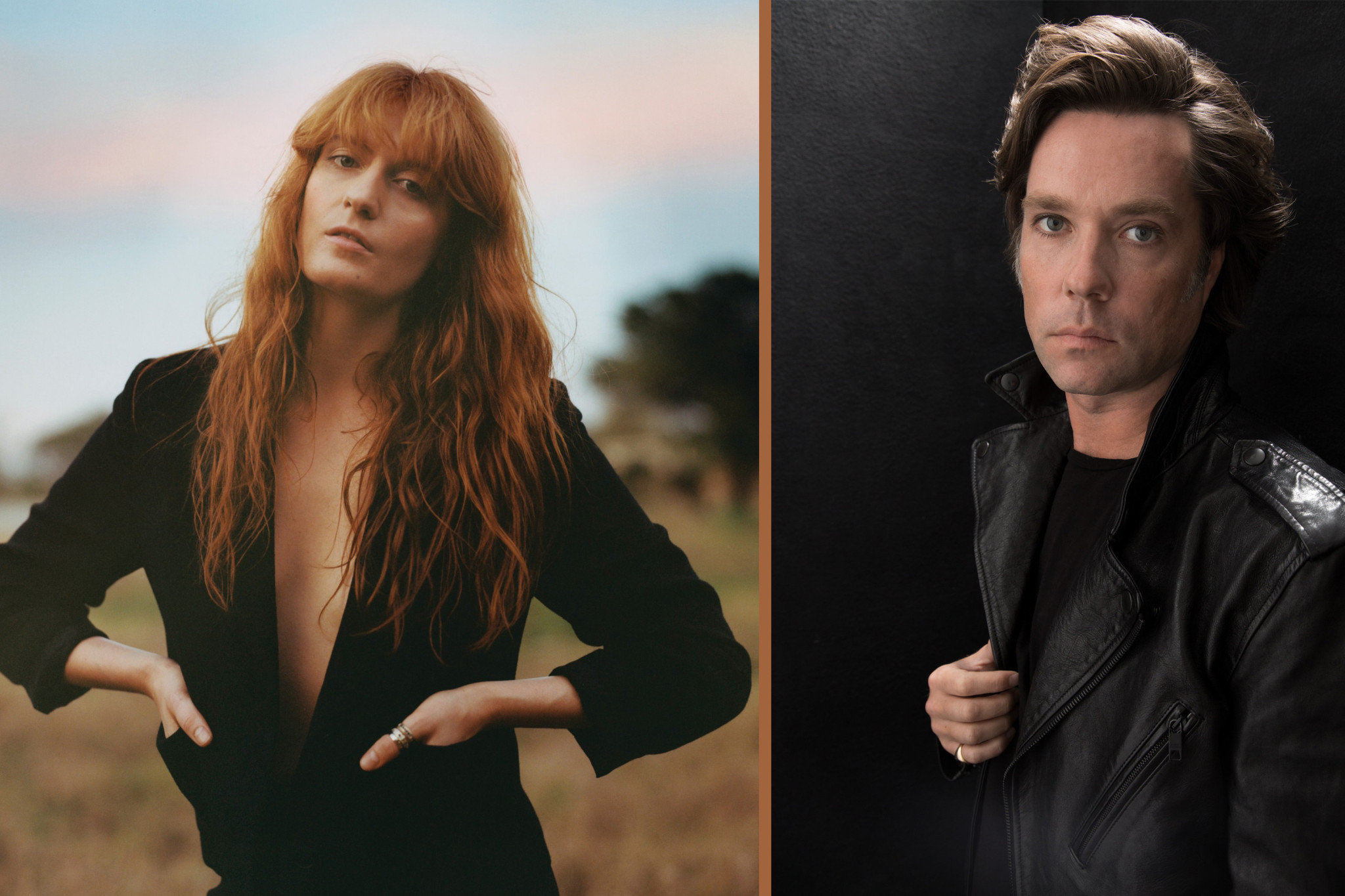 Florence Welch und Rufus Wainwright