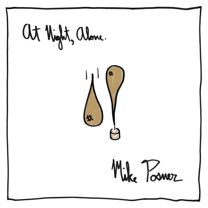 Mike Posner At Night Alone Cover