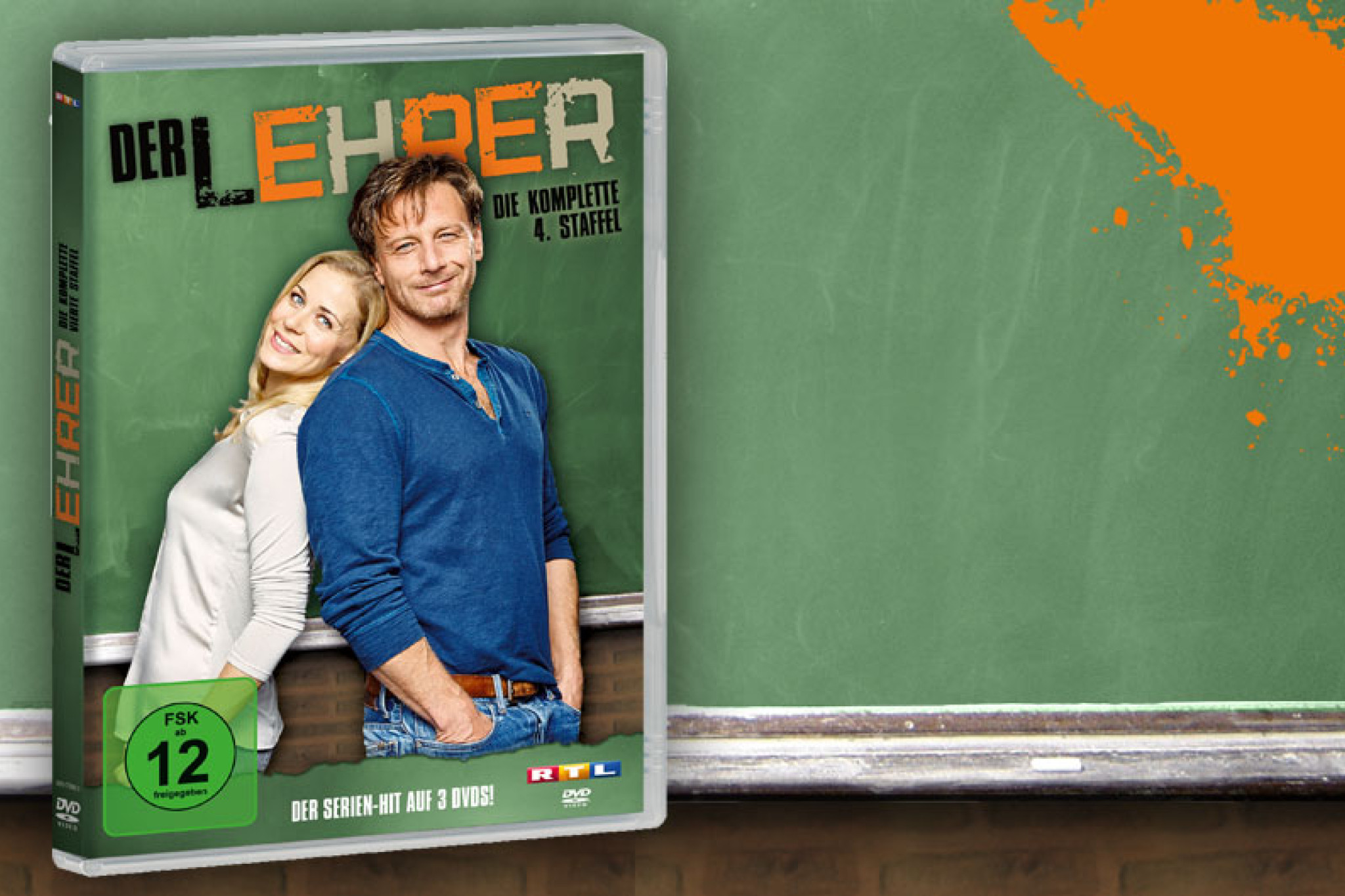 Die komplette vierte Staffel von "Der Lehrer" jetzt auf DVD