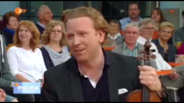 ZDF-Morgenmagazin mit Daniel Hope