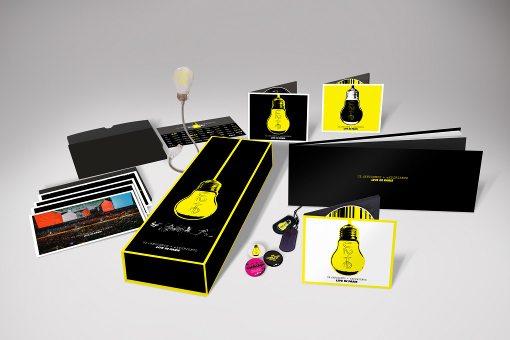U2 "iNNOCENCE + eXPERIENCE Live in Paris" Super Deluxe Edition