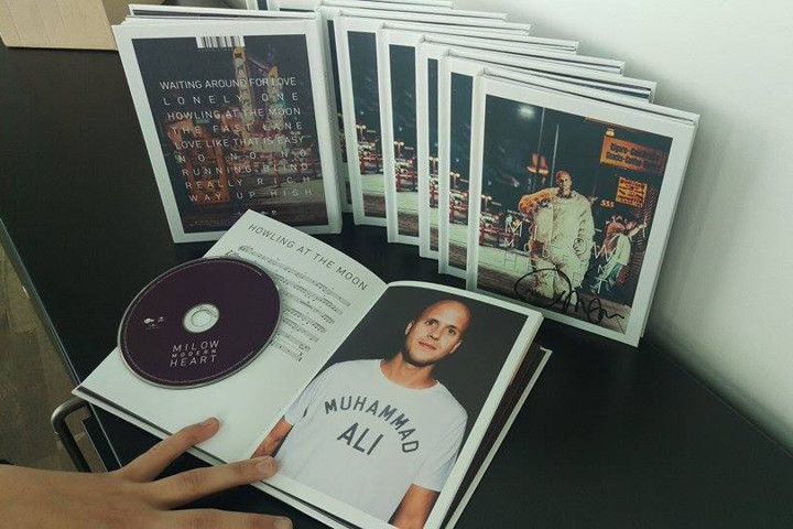 Milow Gewinnspiel "Modern Heart" Deluxe