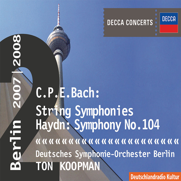 Haydn: Symphony No.104 / C.P.E.Bach: Symphonies
