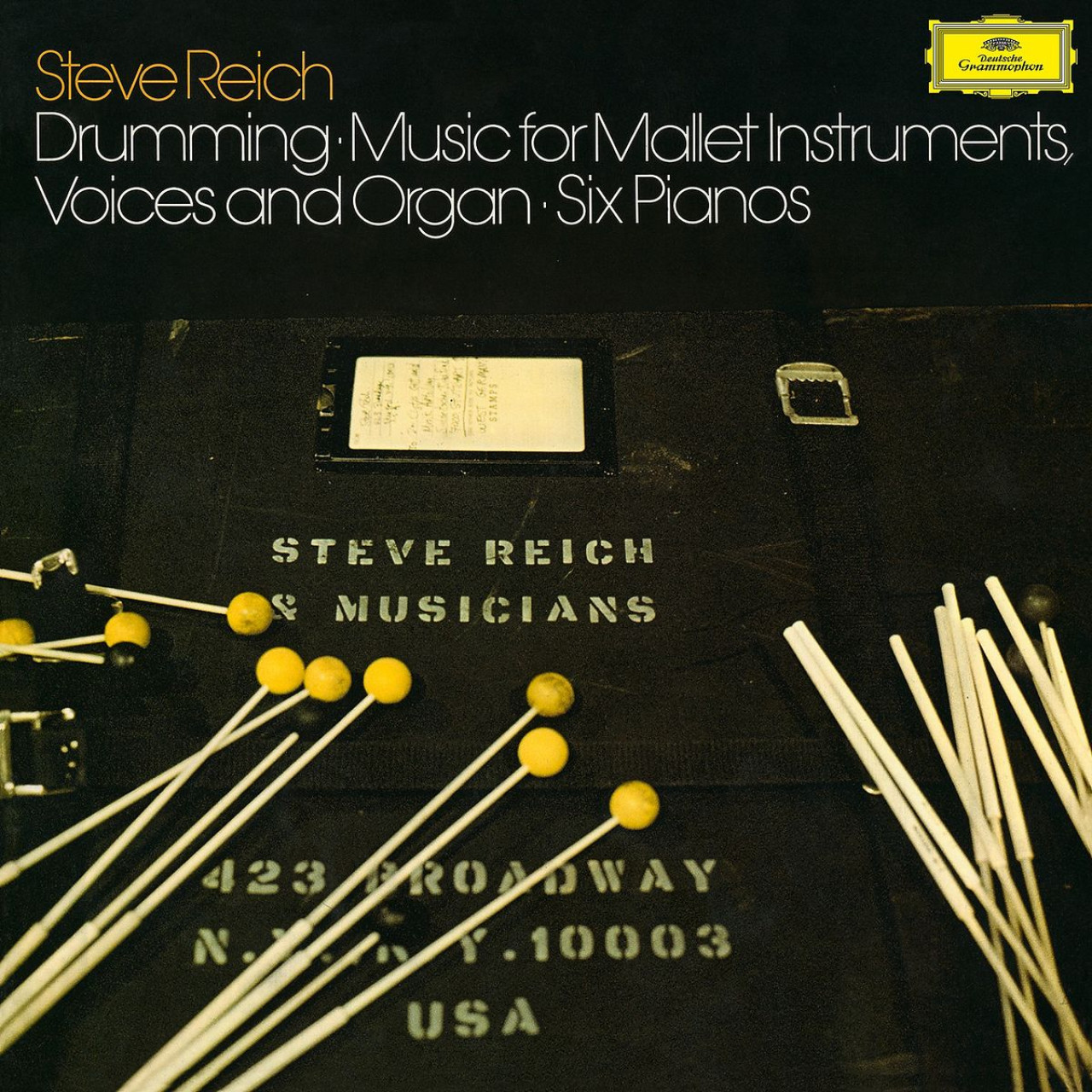 STEVE REICH Drumming | Deutsche Grammophon