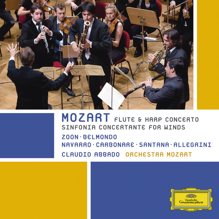 Mozart -  Sinfonia Concertante For Winds; Flute & Harp Concerto
