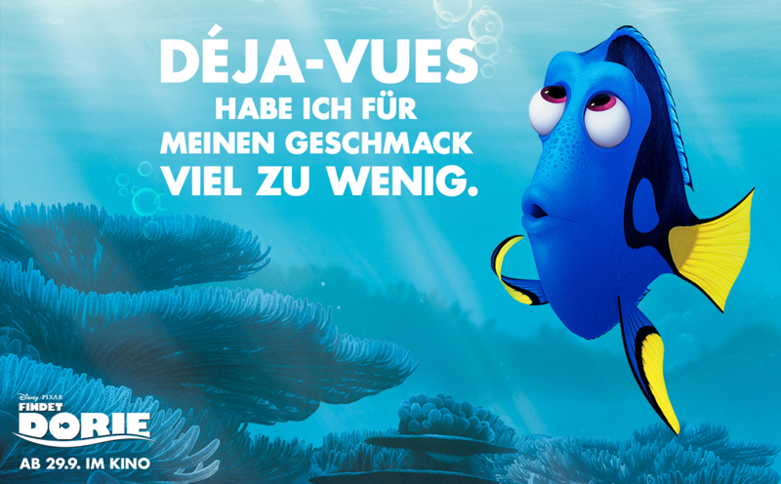 Erfahrt mehr über den liebenswerten DisneyCharakter Dorie Karussell