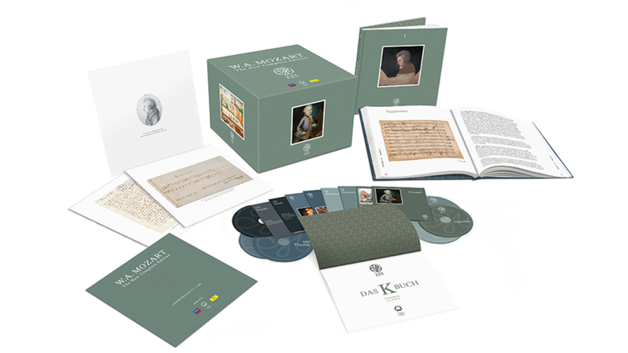 Zum 225. Todestag von W. A. Mozart veröffentlichen Deutsche Grammophon & Decca eine neue Gesamtaufnahme