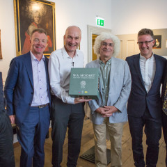 Dr. Ulrich Leisinger, Johannes Honsig-Erlenburg, Paul Moseley, Professor Cliff Eisen, Dickon Stainer, Rolando Villazón