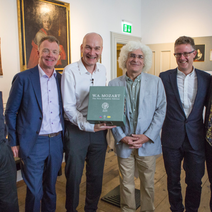 Dr. Ulrich Leisinger, Johannes Honsig-Erlenburg, Paul Moseley, Professor Cliff Eisen, Dickon Stainer, Rolando Villazón