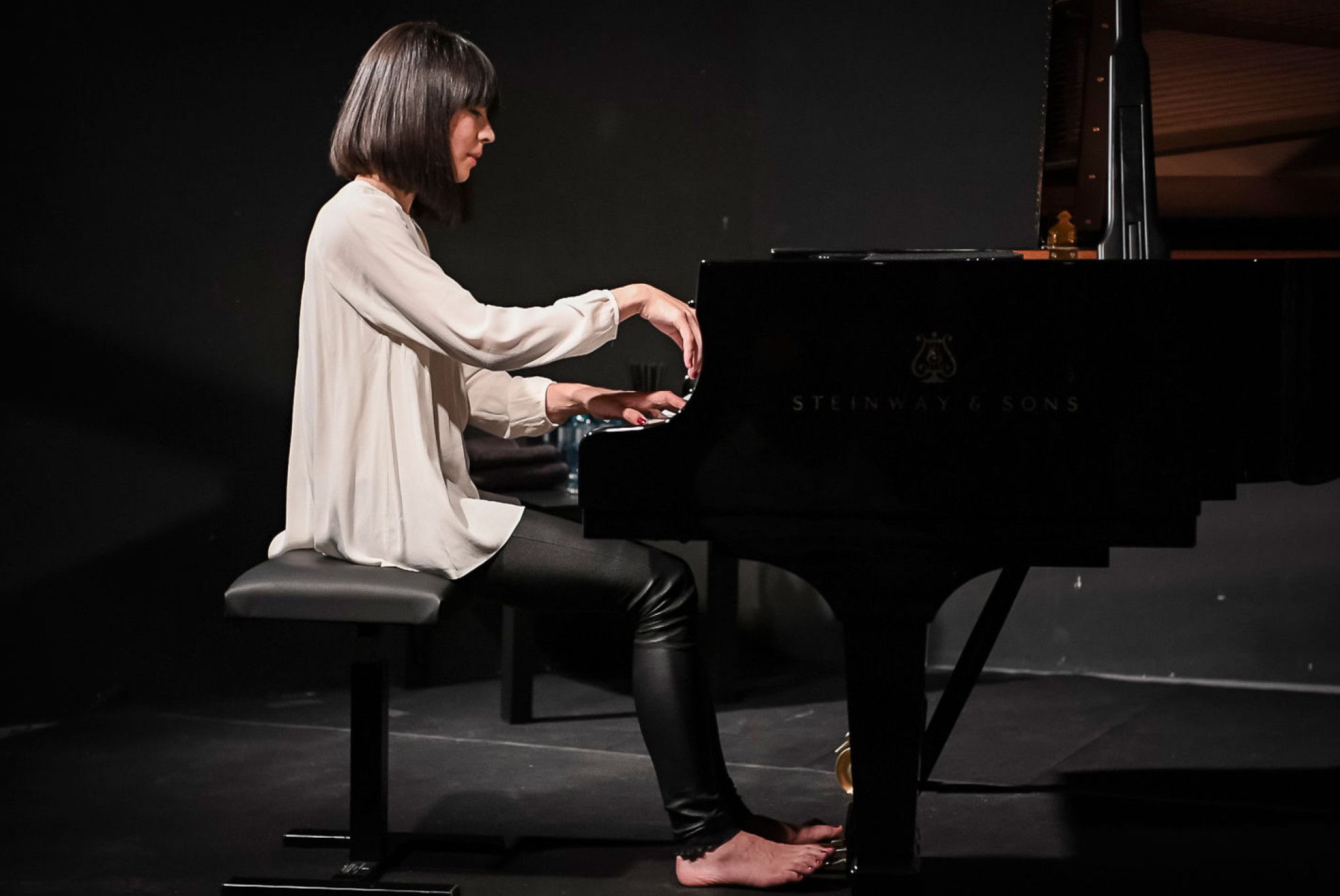 Alice Sara Ott beim Panasonic-Showcase in Berlin