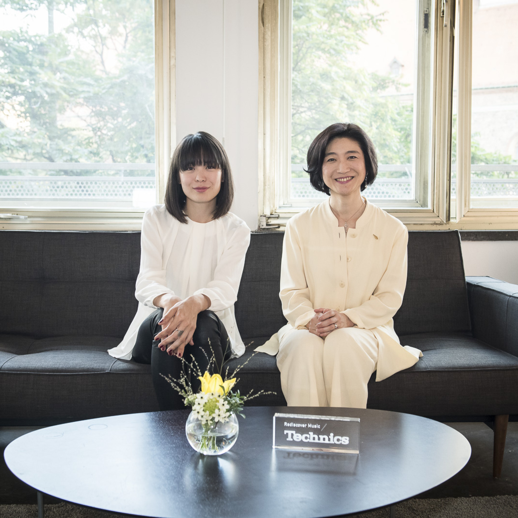 Alice Sara Ott & Michiko Ogawa (Director of Technics Project Panasonic Corporation)