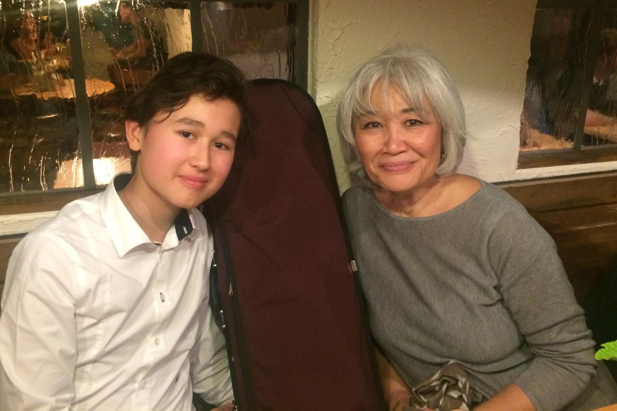 Daniel Lozakovich, Tomoko Sakurai-Masur