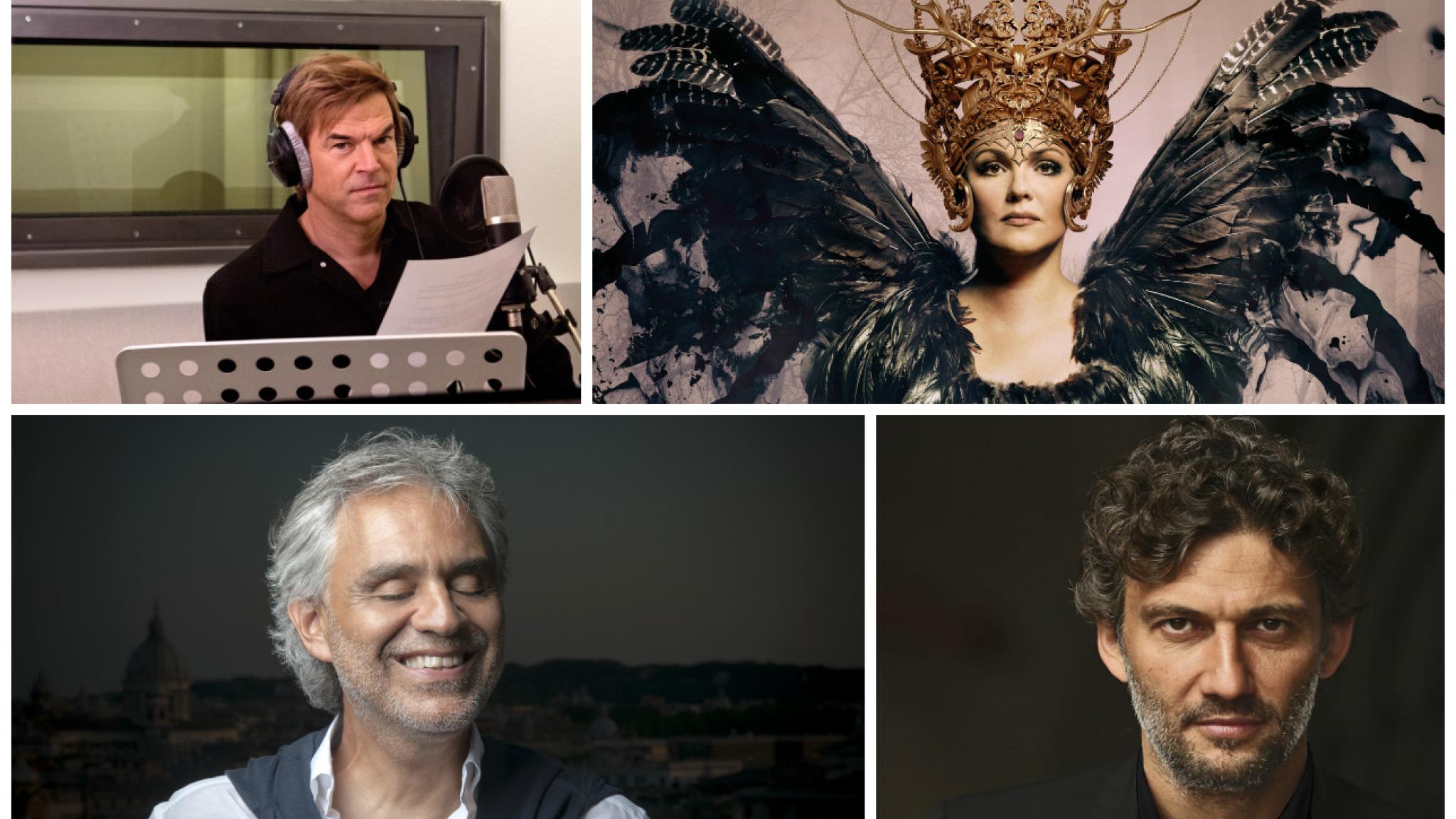 Campino, Anna Netrebko, Andrea Bocelli, Jonas Kaufmann