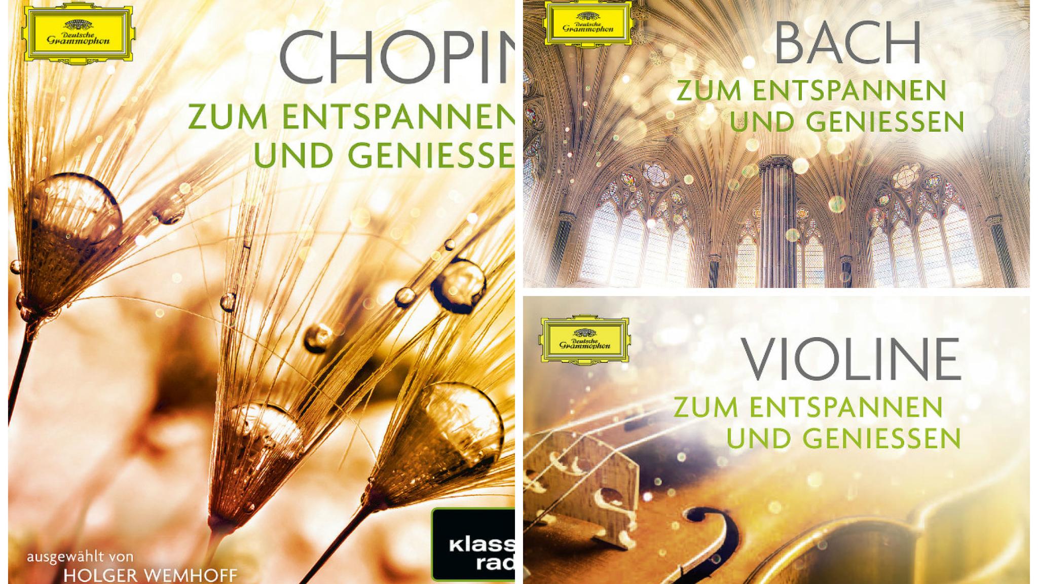 Lieblingsstücke: In der Reihe "Musik zum Entspannen und Genießen" erscheinen drei weitere Doppelalben
