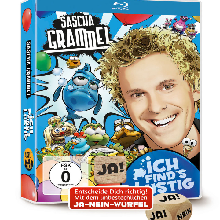 ICH FIND'S LUSTIG (BluRay mit Ja-Nein-Würfel)