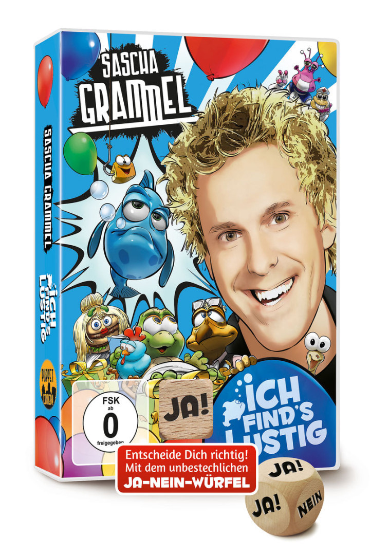 ICH FIND'S LUSTIG (Doppel-DVD mit Ja-Nein-Würfel)