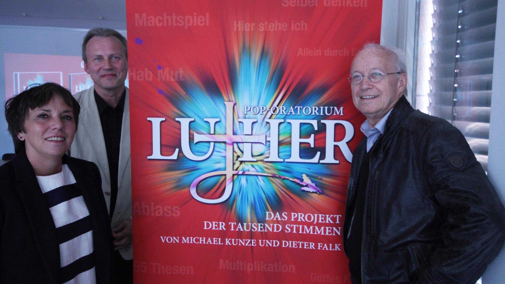Das Projekt der tausend Stimmen – Pressekonferenz zum Pop-Oratorium Luther in Berlin