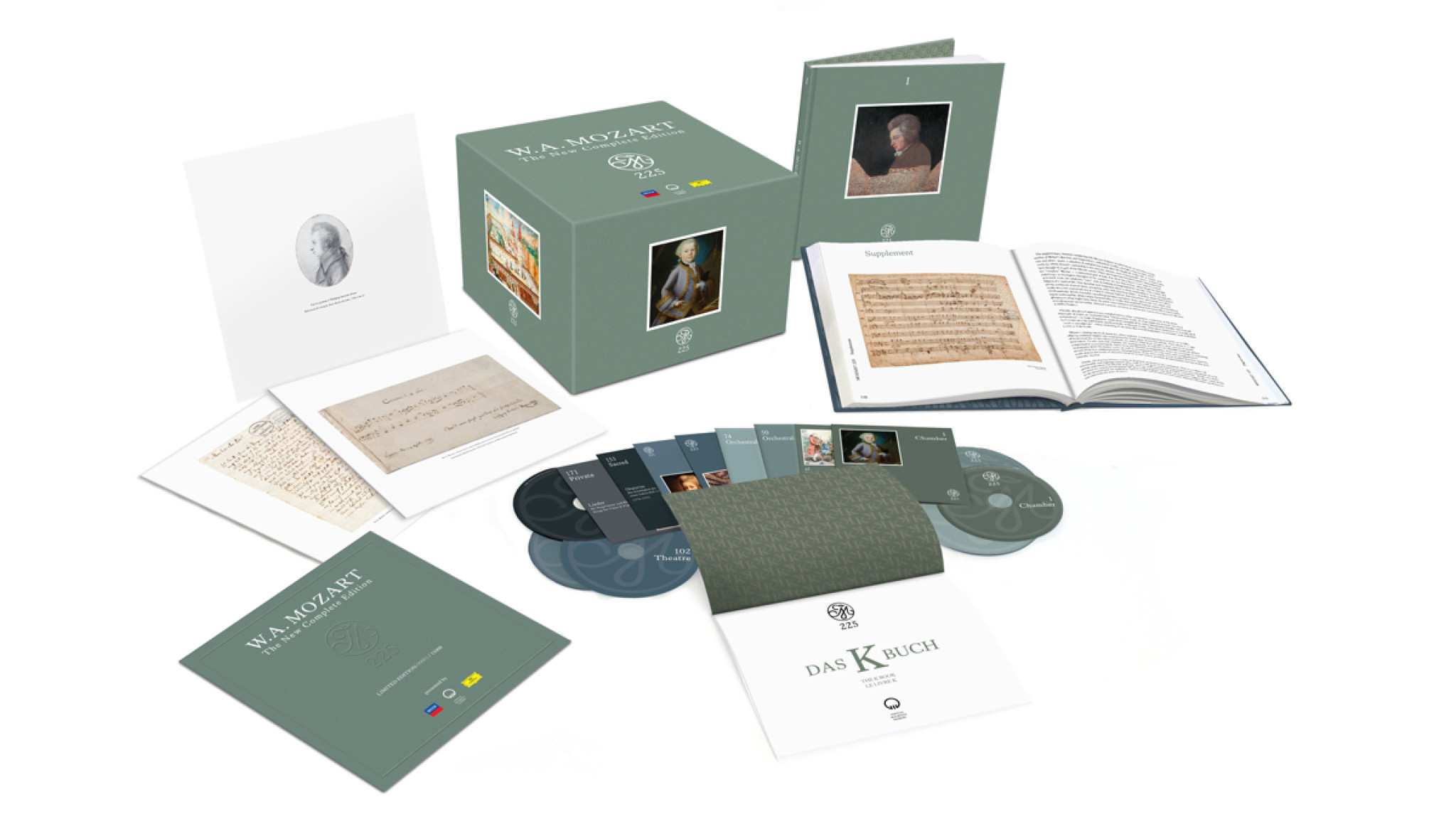 Mozarts Werk in brillanter Gesamtausgabe - Mozart 225: The New Complete Edition