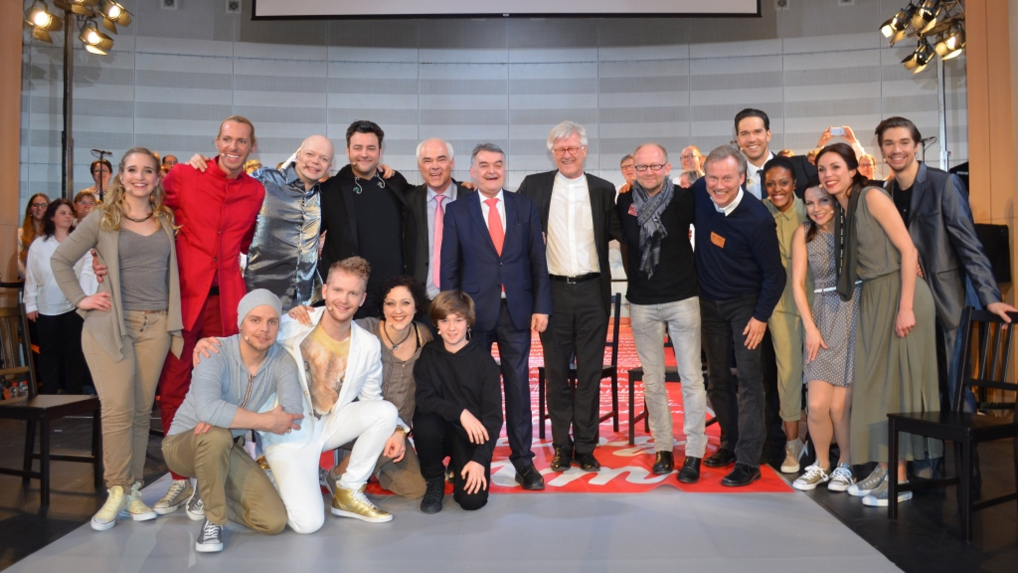 Dieter Falk mit Pop-Oratorium Luther im Europaparlament in Brüssel