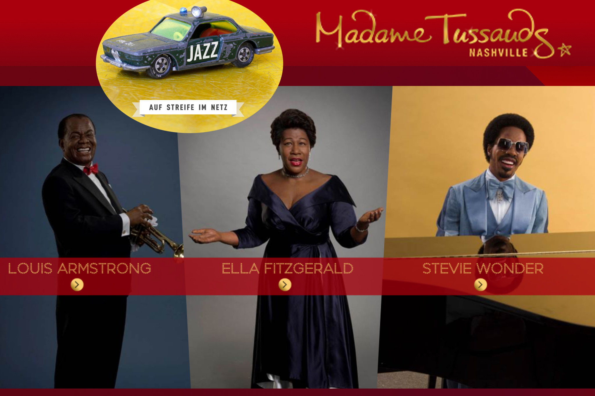 Auf Streife im Netz - Madame Tussauds Nashiville