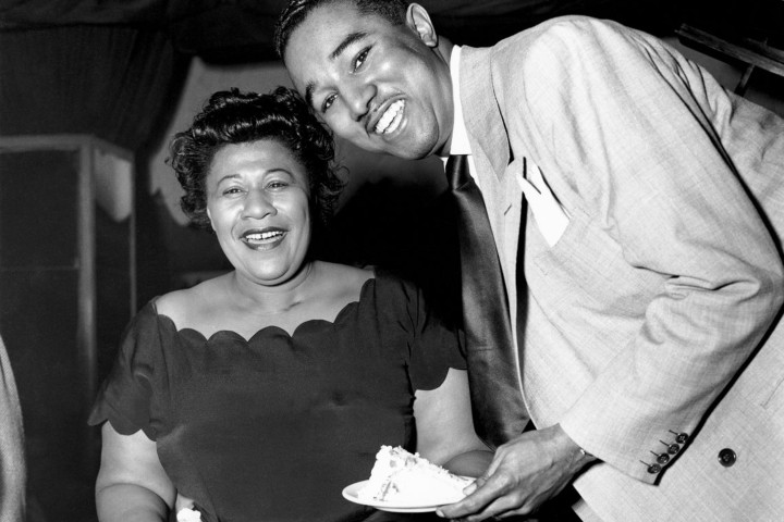 Ella Fitzgerald & Ray Brown by Herman Leonard