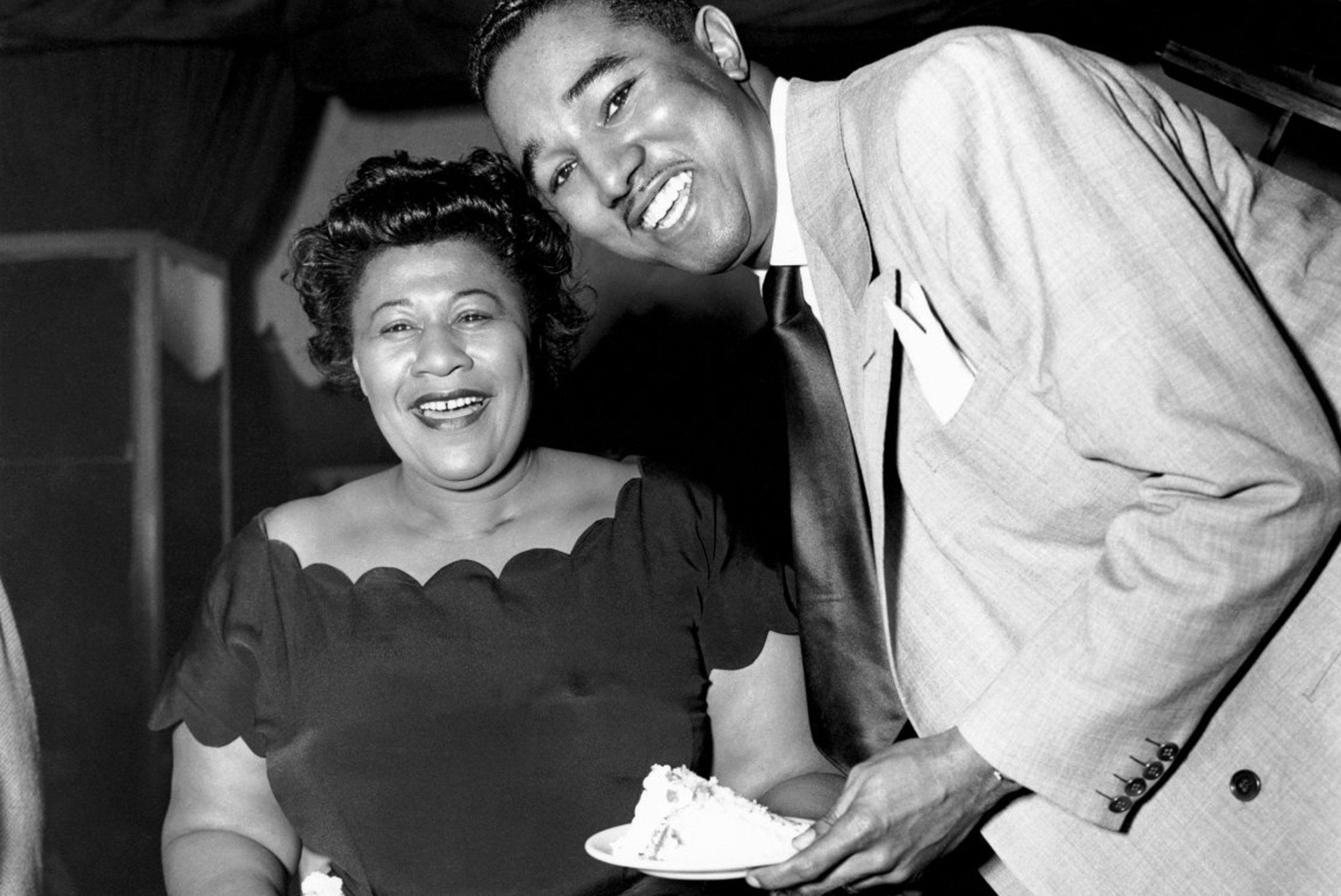 Ella Fitzgerald & Ray Brown by Herman Leonard