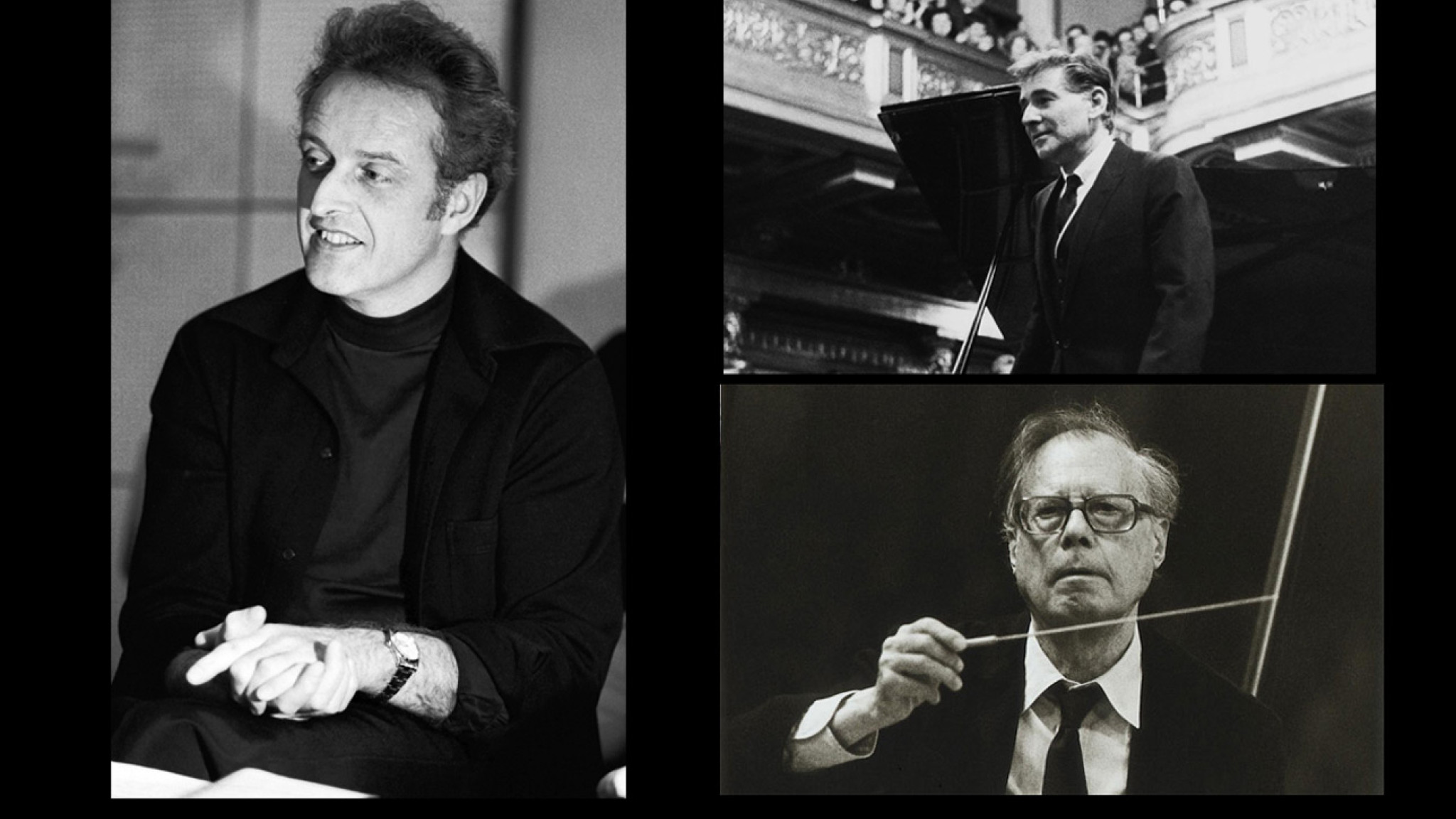 Carlos Kleiber, Karl Böhm, Leonard Bernstein