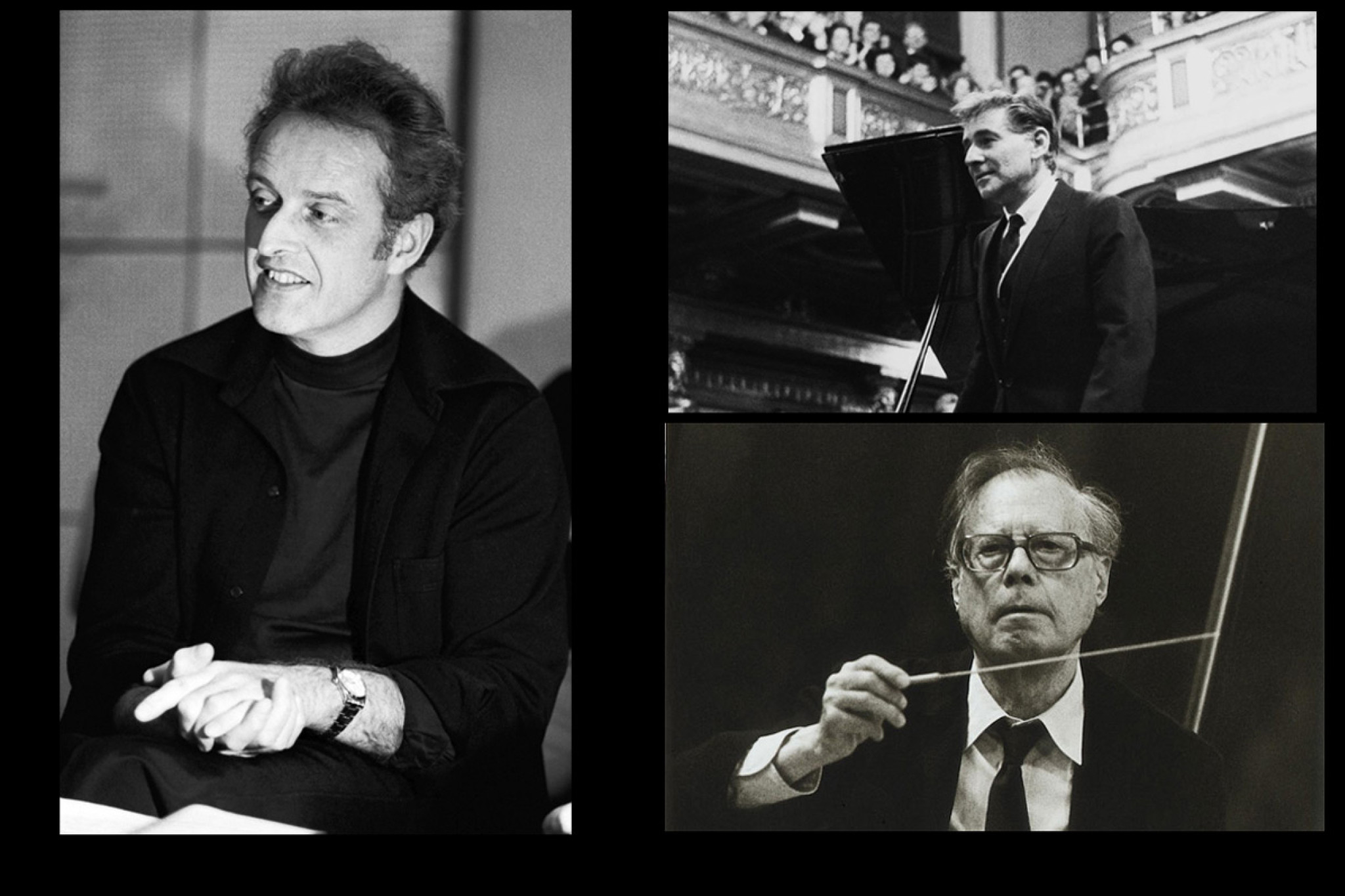 Carlos Kleiber, Karl Böhm, Leonard Bernstein