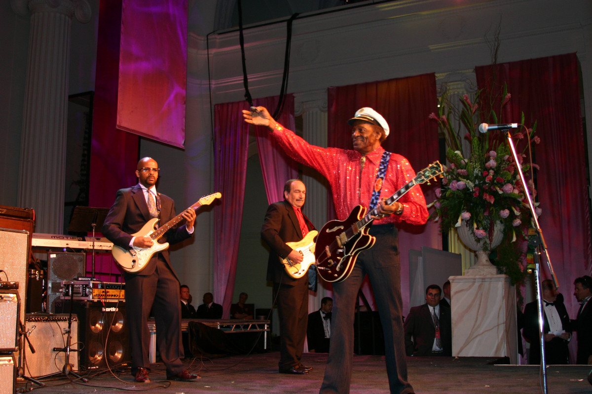 Charles Jr , Chuck Berry live
