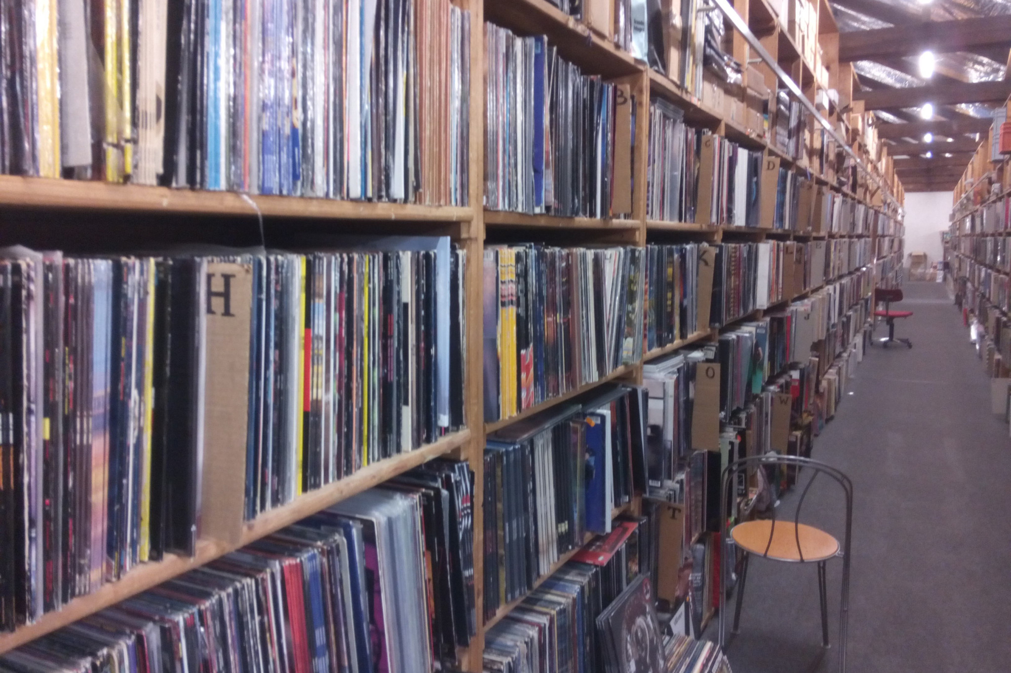 Innenansicht Recordsale