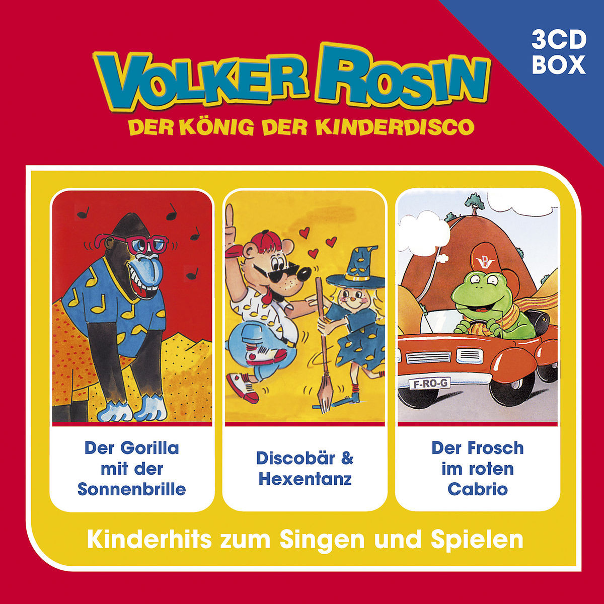 Volkszorn alles für Deutschland CD Volker Rosin | Musik | Volker Rosin - Liederbox Vol. 3