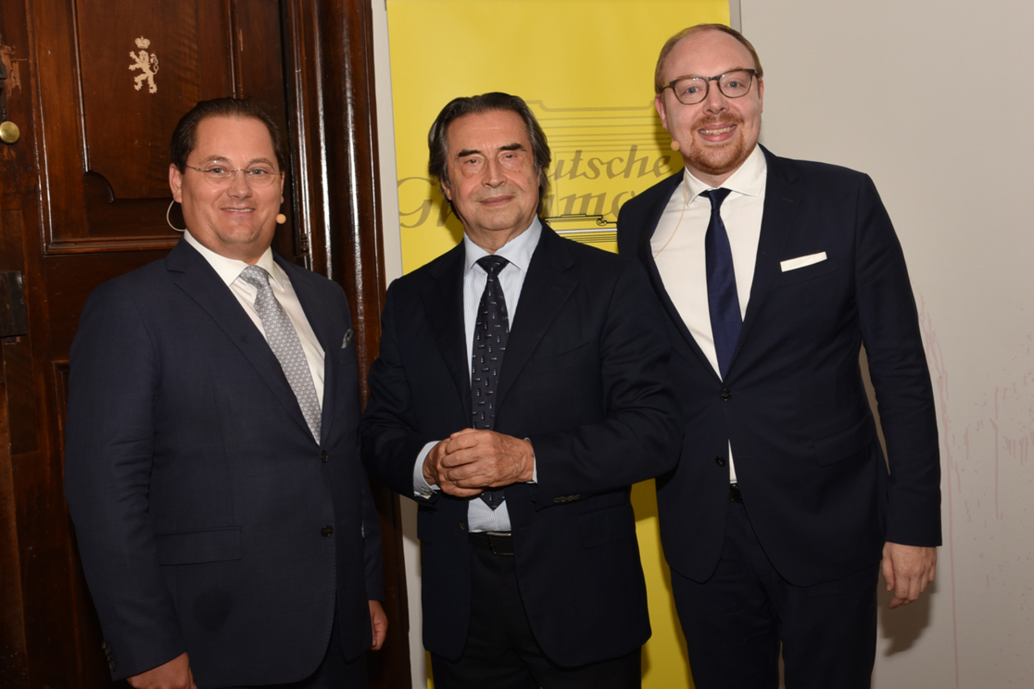 Andreas Großbauer, Riccardo Muti, Clemens Trautmann