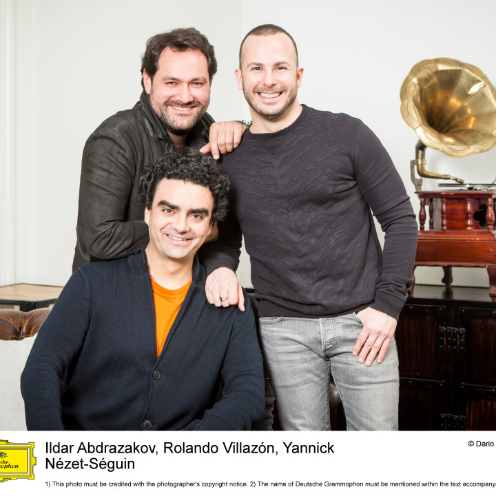 Rolando Villazón, Ildar Abdrazakov, Yannick Nézet-Séguin