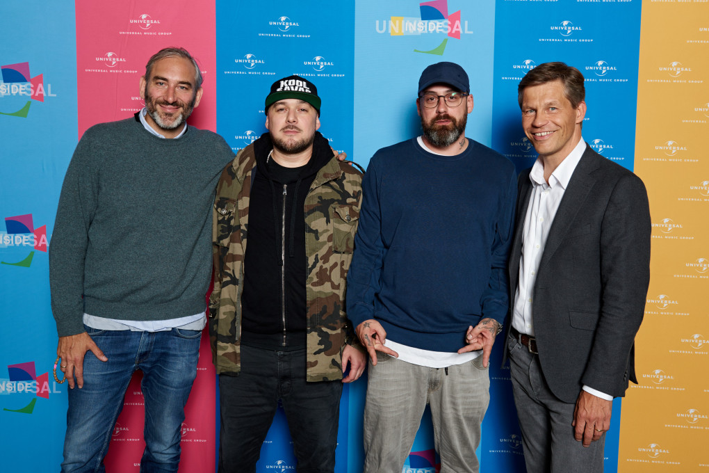 Herbert Grönemeyer und Frank Briegmann eröffnen gemeinsam UNIVERSAL INSIDE Tagung