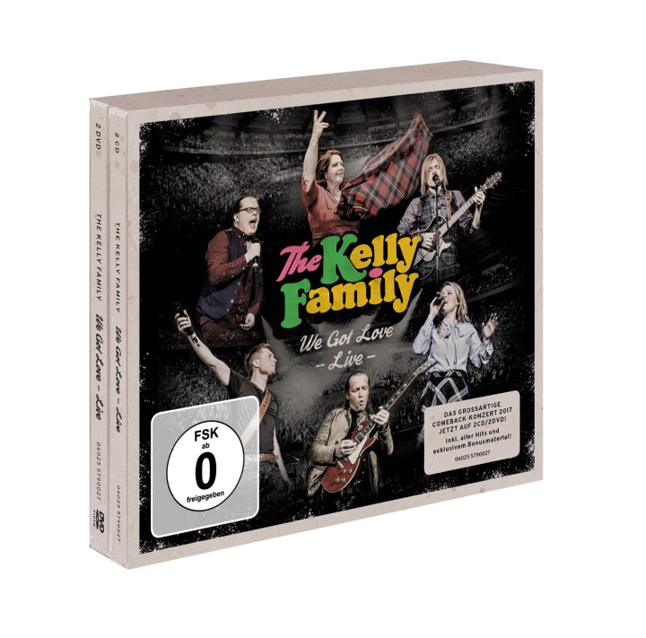 the kelly family - we got love live -2cd2dvd RGB