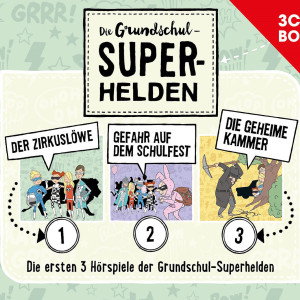 Die Grundschul-Superhelden 3-CD-Box Vol. 1