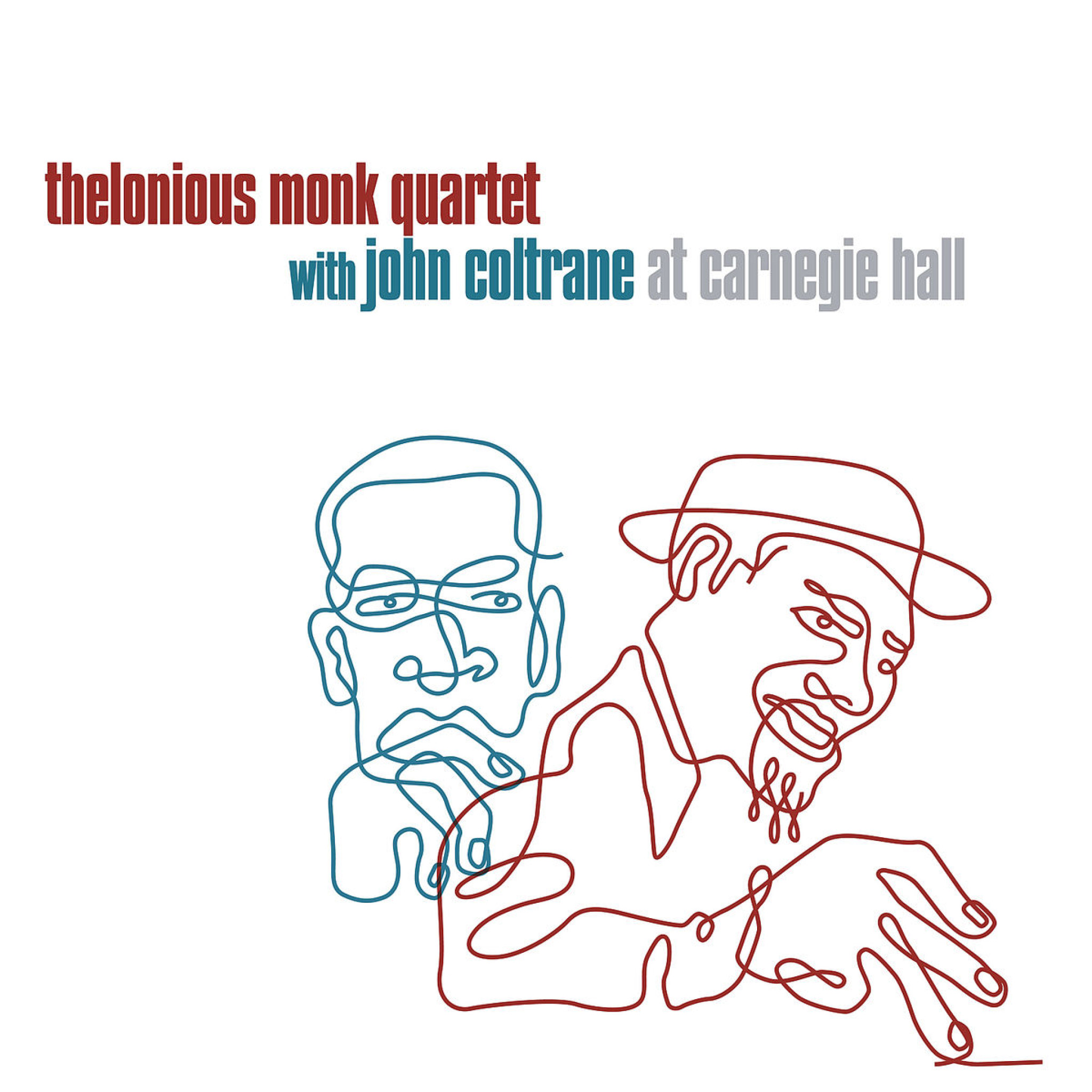 Thelonious Monk with John Coltrane at Carnegie Hall (LP)