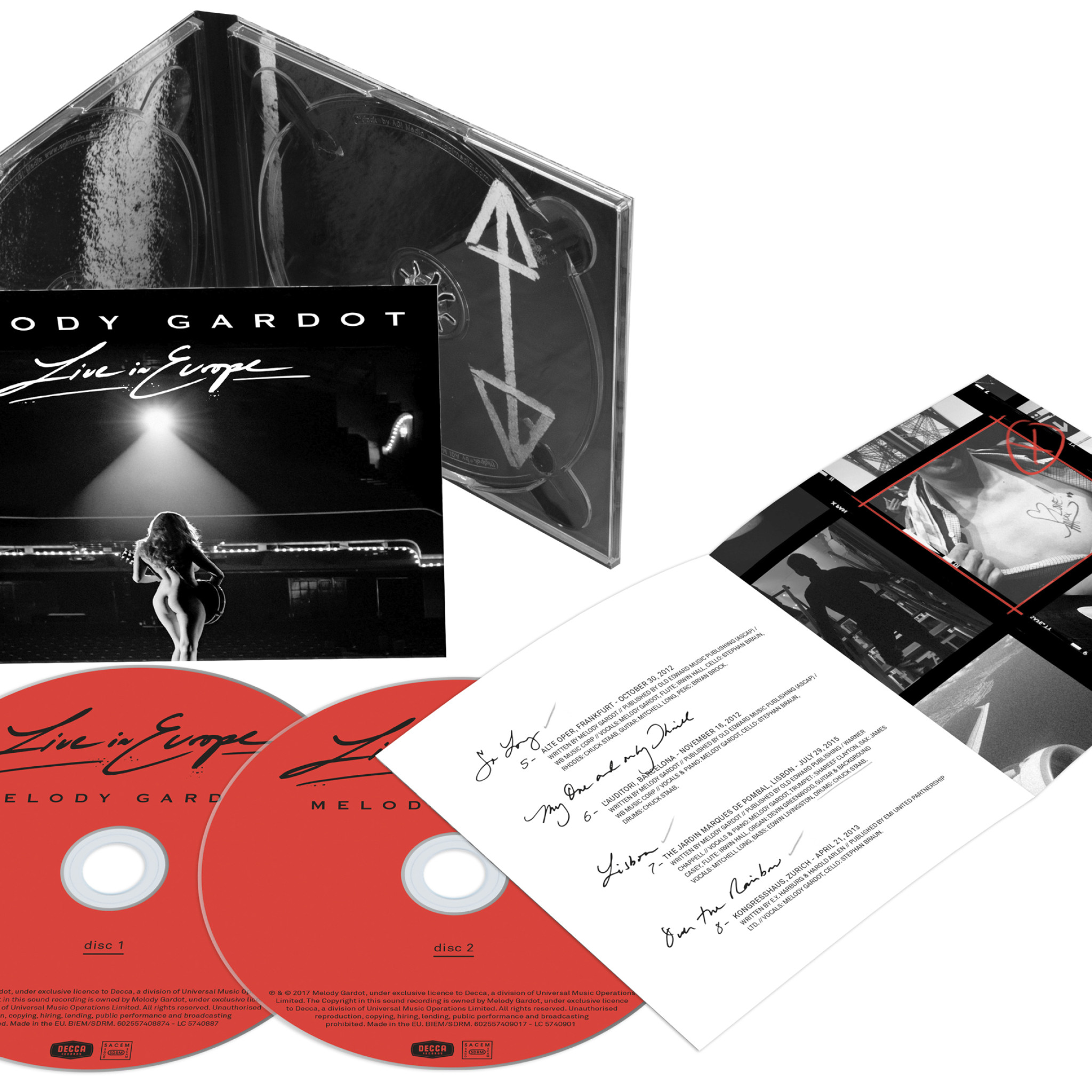 Live In Europe - CDs