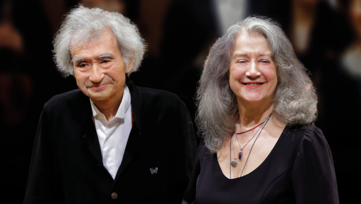 Martha Argerich | News | Bravourös - Martha Argerich spielt Beethovens  Klavierkonzert unter der Leitung von Seiji Ozawa