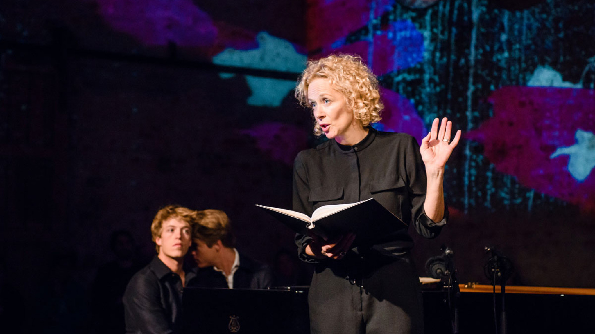Katja Riemann und Lucas & Arthur Jussen