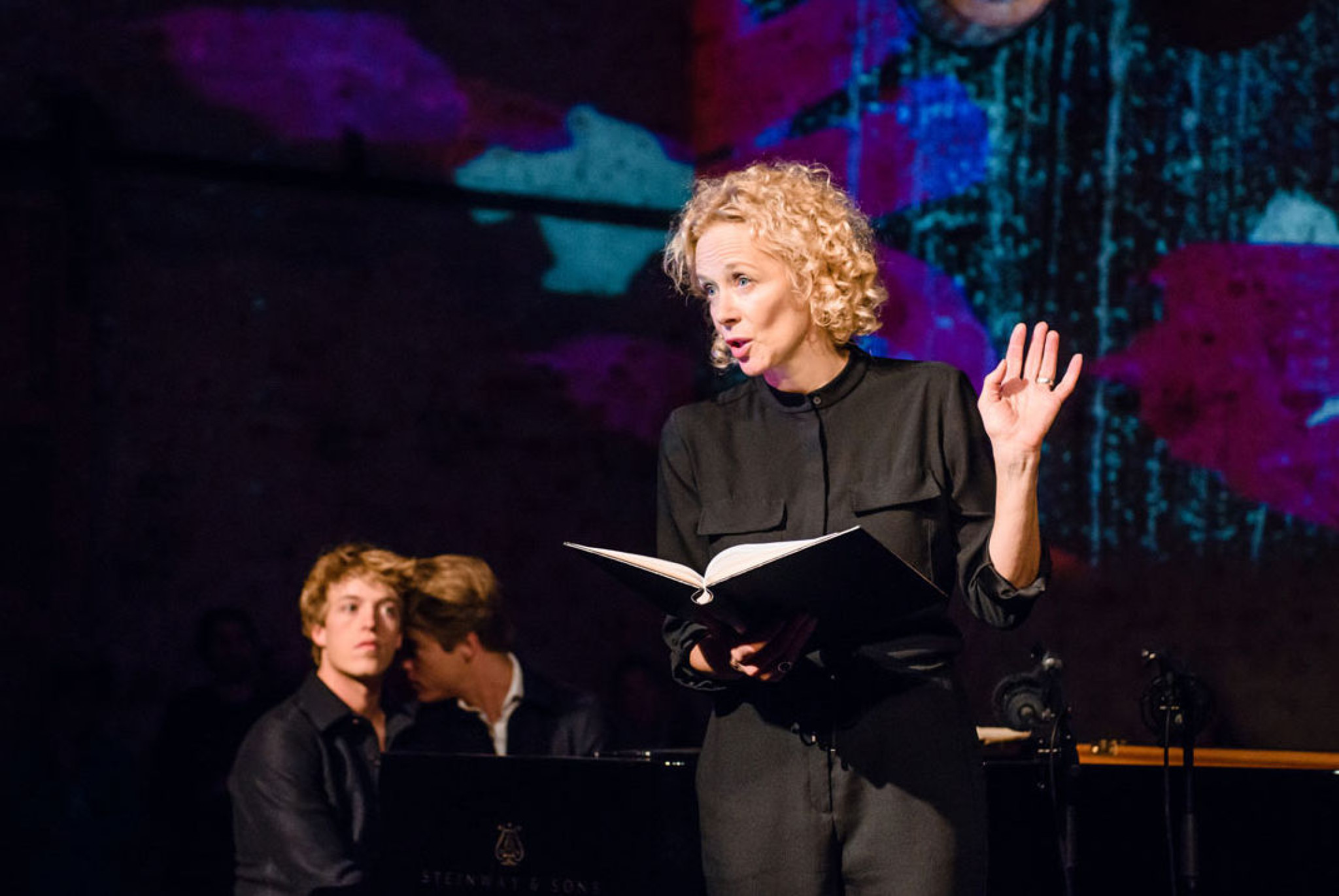 Katja Riemann und Lucas & Arthur Jussen