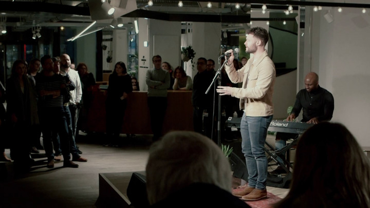 What did Calum Scott sing?